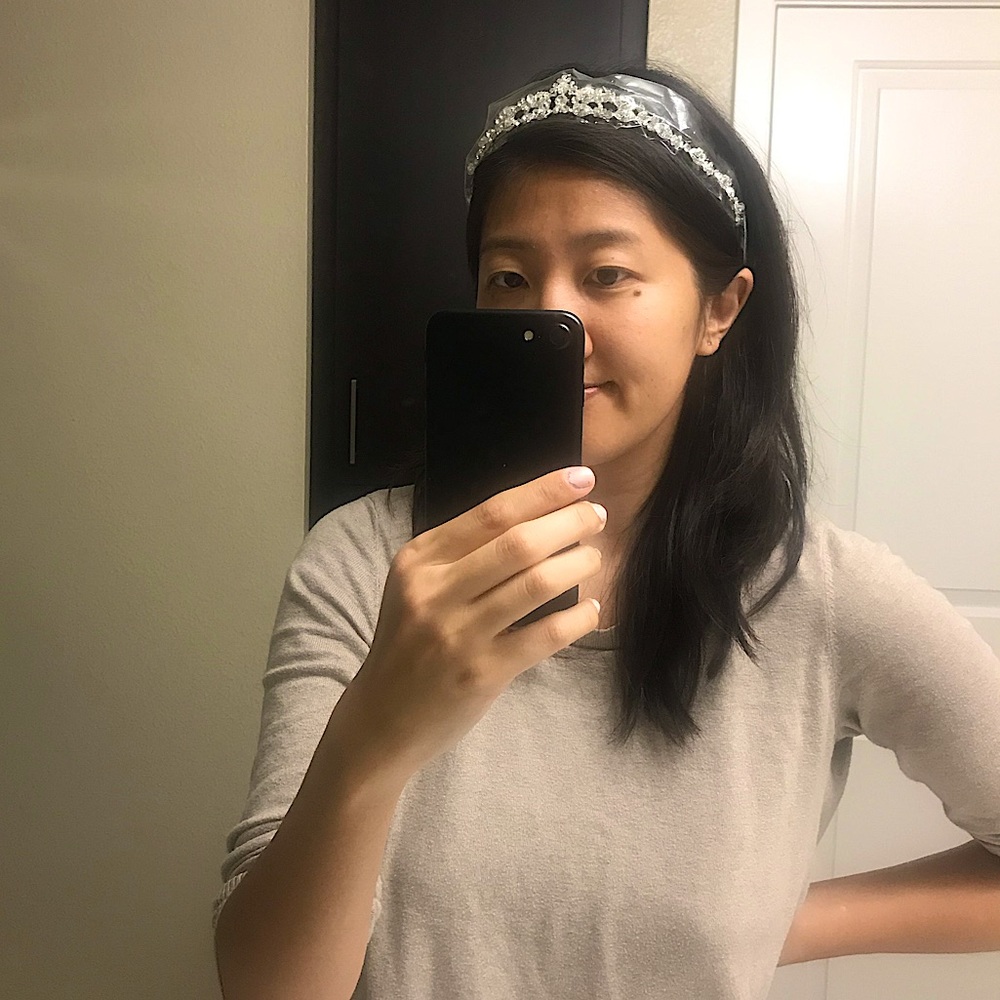 David’s Bridal Embellished Crystal Tiara - NWT